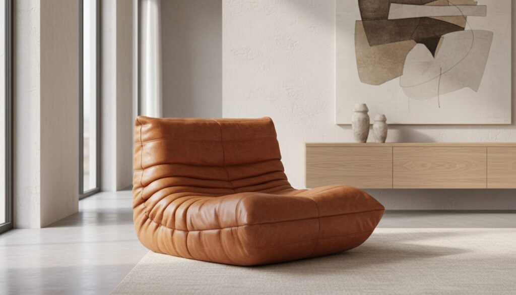 Découvrez le Fauteuil Togo : le confort emblématique du design français