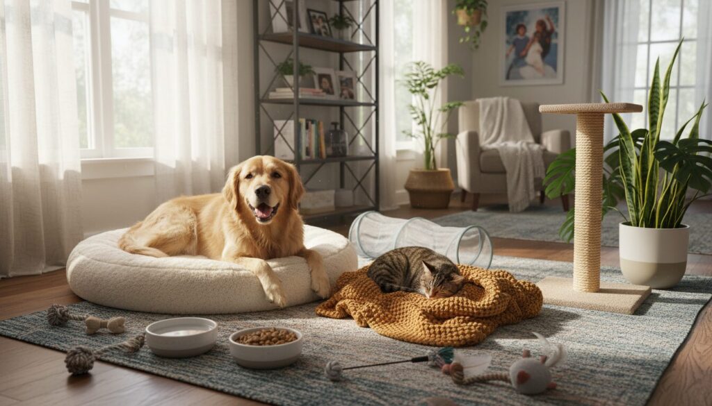 Astuces pour le bien-être des chiens et chats à la maison