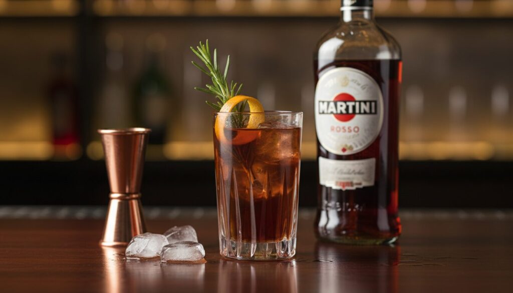 Découvrez l’Americano revisité au Martini : un cocktail d’exception à savourer